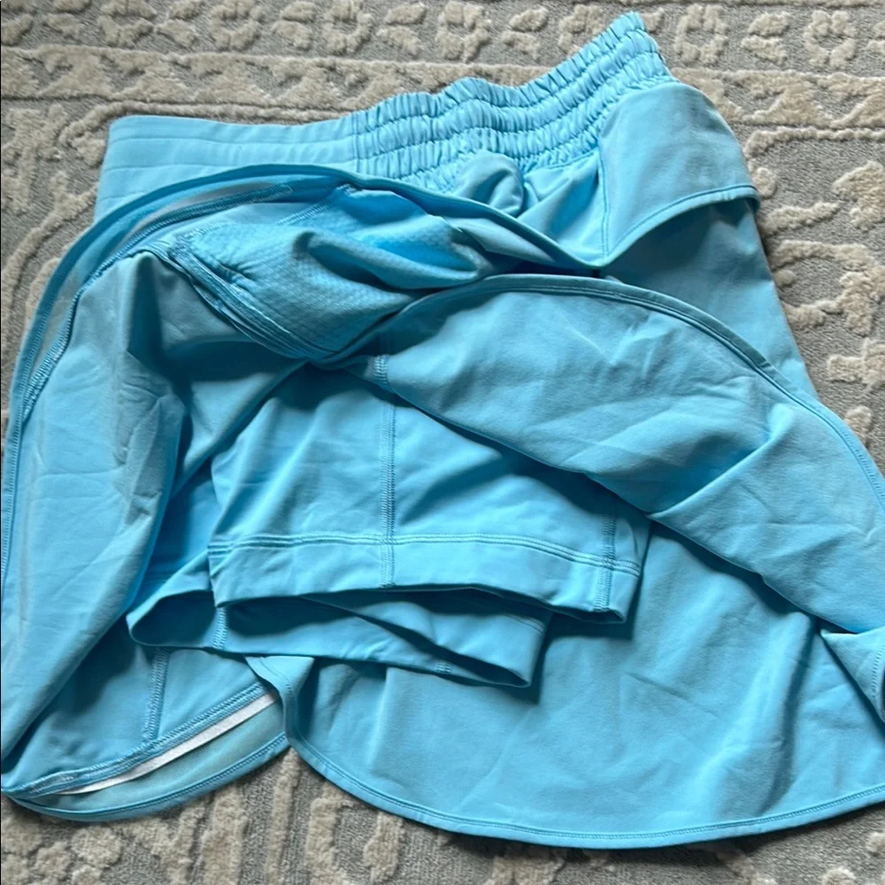 Lululemon Light Blue Athletic Skort - Picture 4 of 4